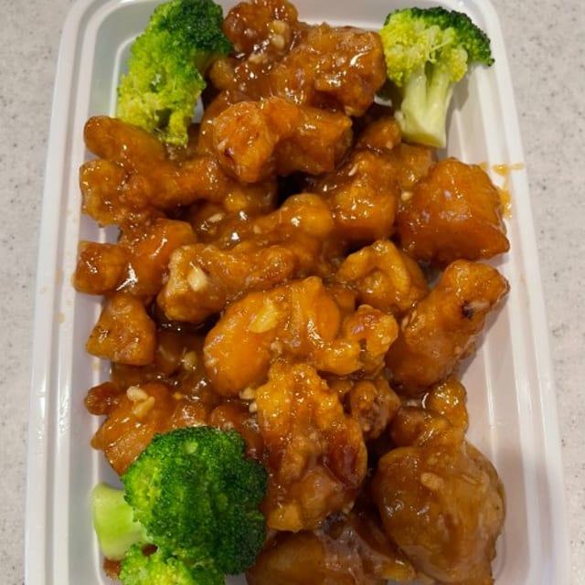 Orange Chicken.