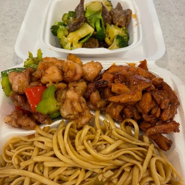 1 Side and 3 Entrees.