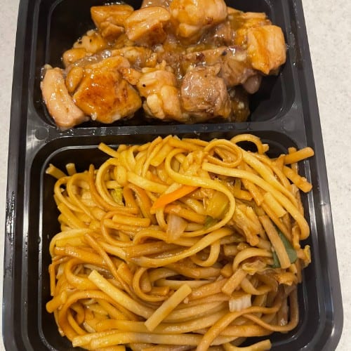 Chicken & Steak Hibachi.