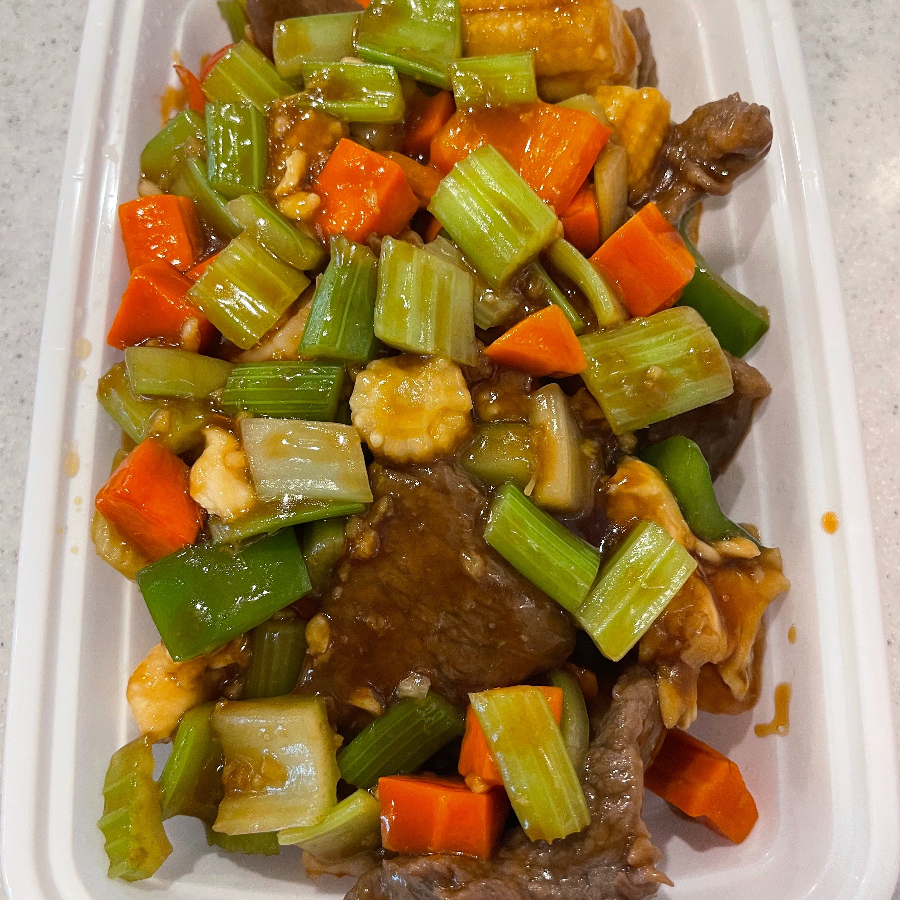 Cashew Beef.