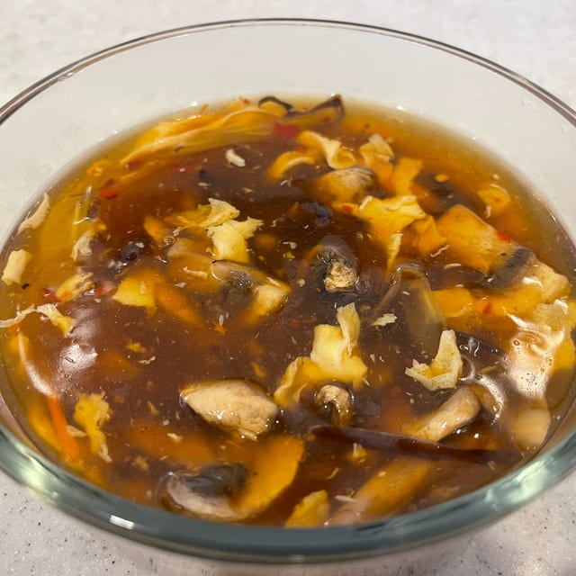 Hot & Sour Soup.