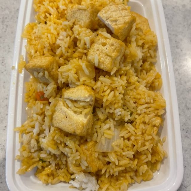 Tofu Fried Rice.